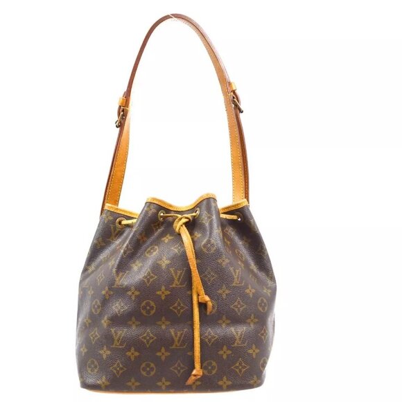 LOUIS VUITTON PETITE NOE DRAWSTRING SHOULDER BAG MONOGRAM M42226 AR8903 KK34764 - Picture 5 of 16